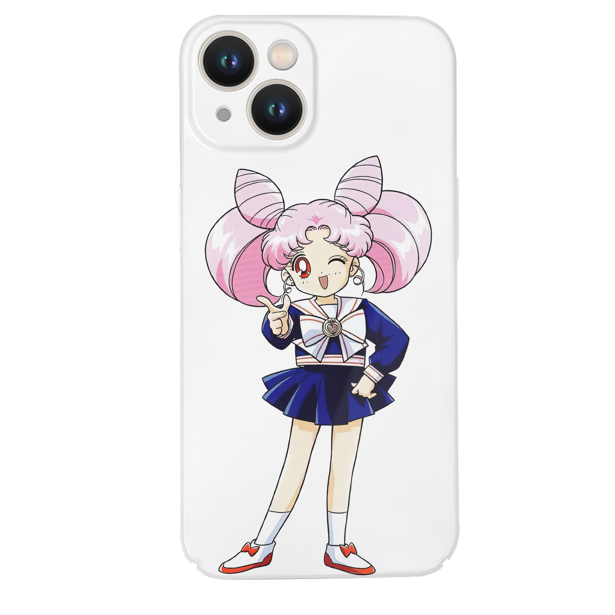 （画像用） 美少女戦士セーラームーン ちびうさ Sailor Moon Chibiusa Tsukino Usagi Small Lady Serenity 【iPhone 14シリーズ対応】ハードケース